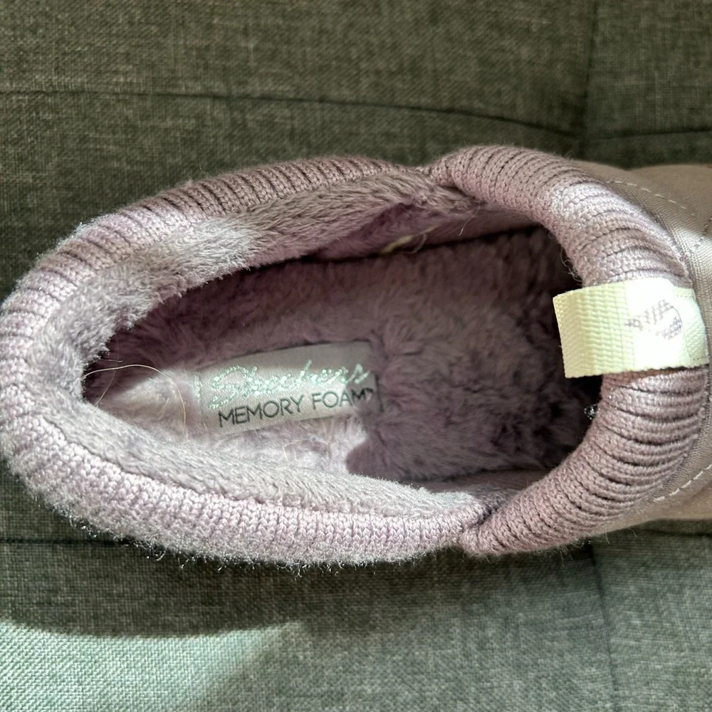 Like New Sketchers Purple Slippers - Picture 3 of 5